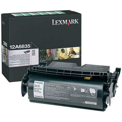 Lexmark 12A6835 Black High Capacity Return Programme Toner Cartridge (20,000 Pages)